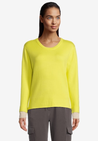 Betty & Co Sweater in Yellow: front