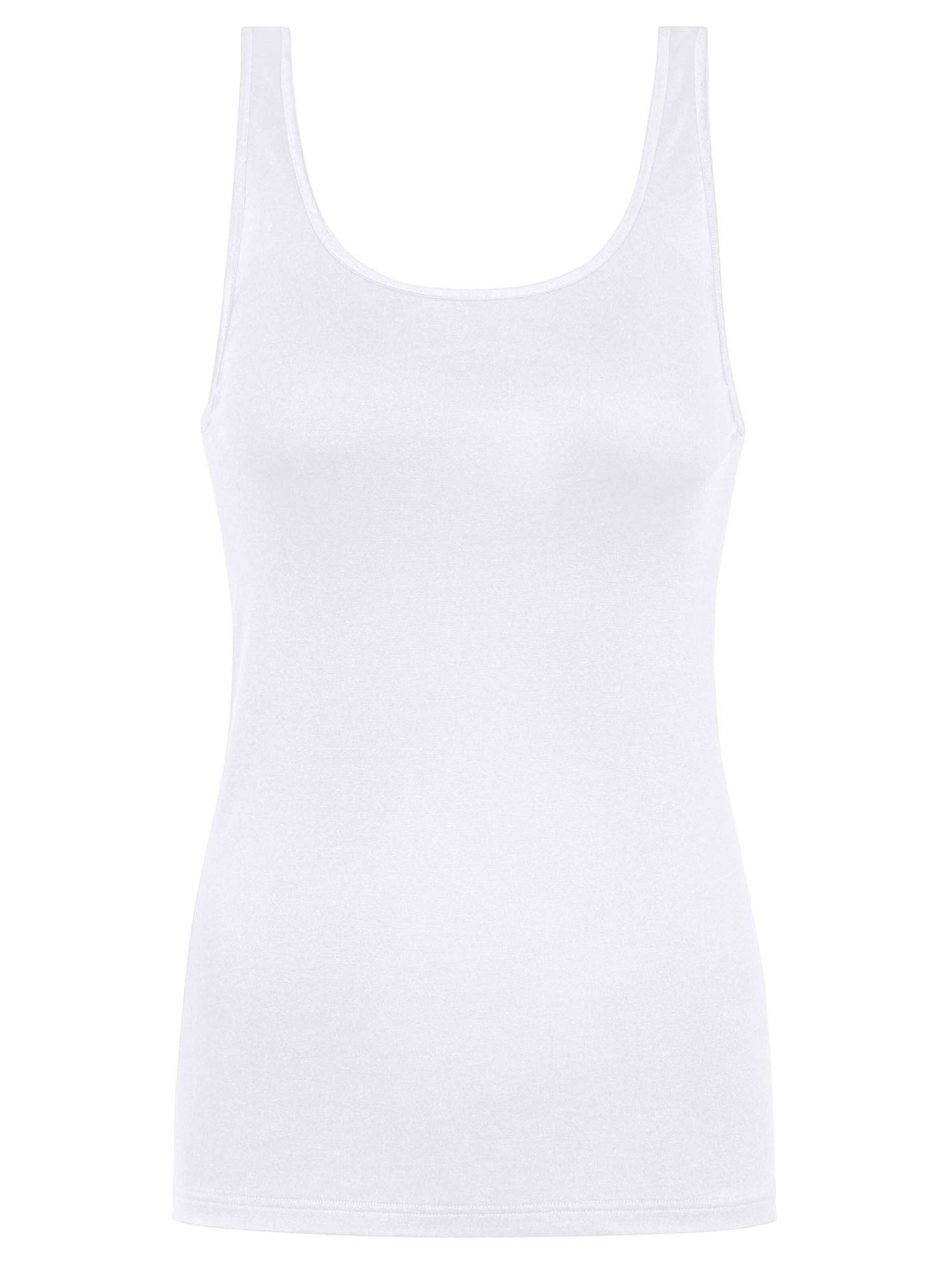 Mey Undershirt 'Pure Sense' in White: front