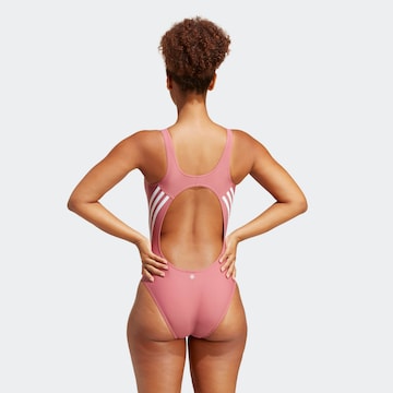 ADIDAS SPORTSWEAR Bralette Active Swimsuit '3-Stripes' in Pink