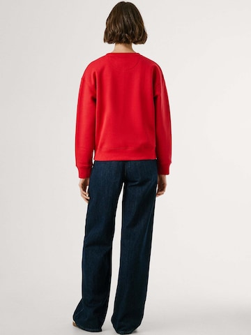 Pepe Jeans Sweatshirt 'Babi' in Rood