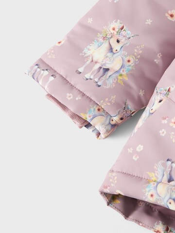 NAME IT Jacke 'MAXI' in Lila