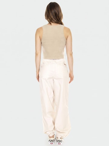 Baggy Pantaloni 'Fisherville' di DICKIES in bianco