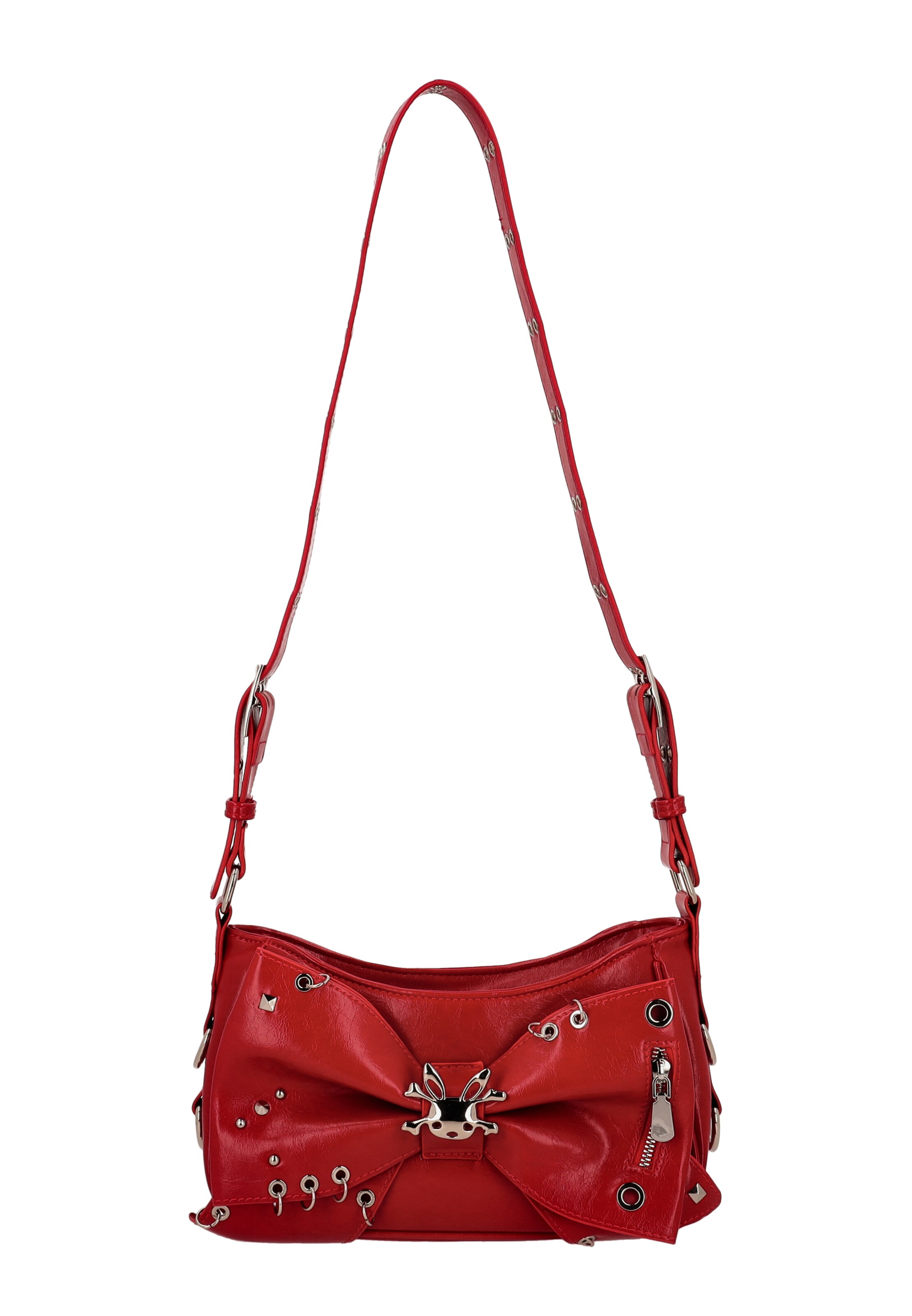 Sac à bandoulière myMo ROCKS en rouge : devant