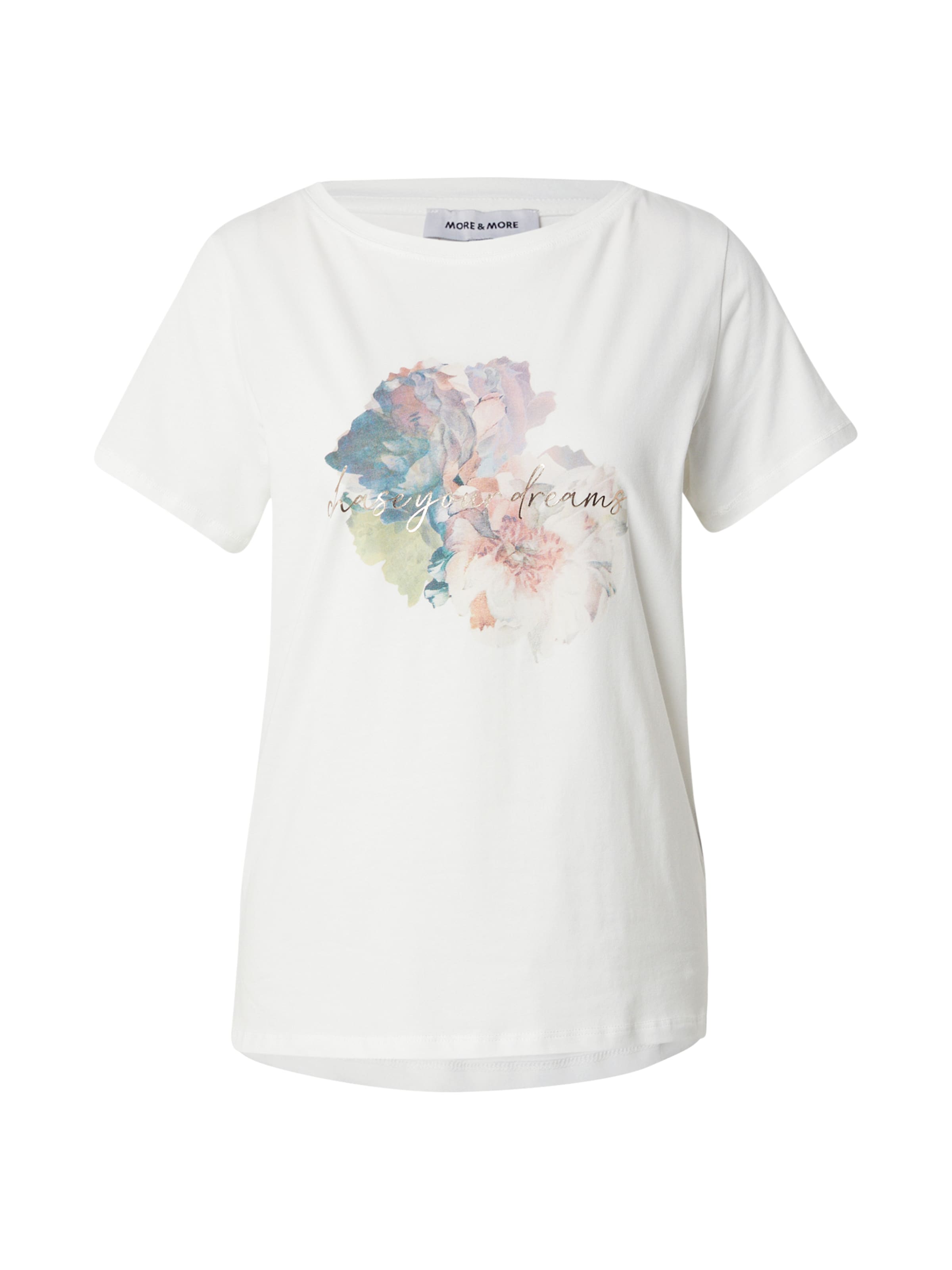 MORE & MORE Majica | bela barva: sprednja stran