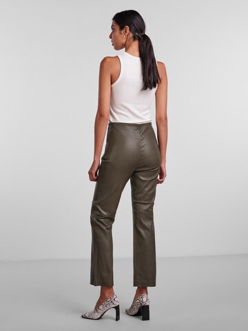 Y.A.S Flared Pants 'ZELLA' in Green