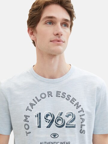 TOM TAILOR T-Shirt in Blau