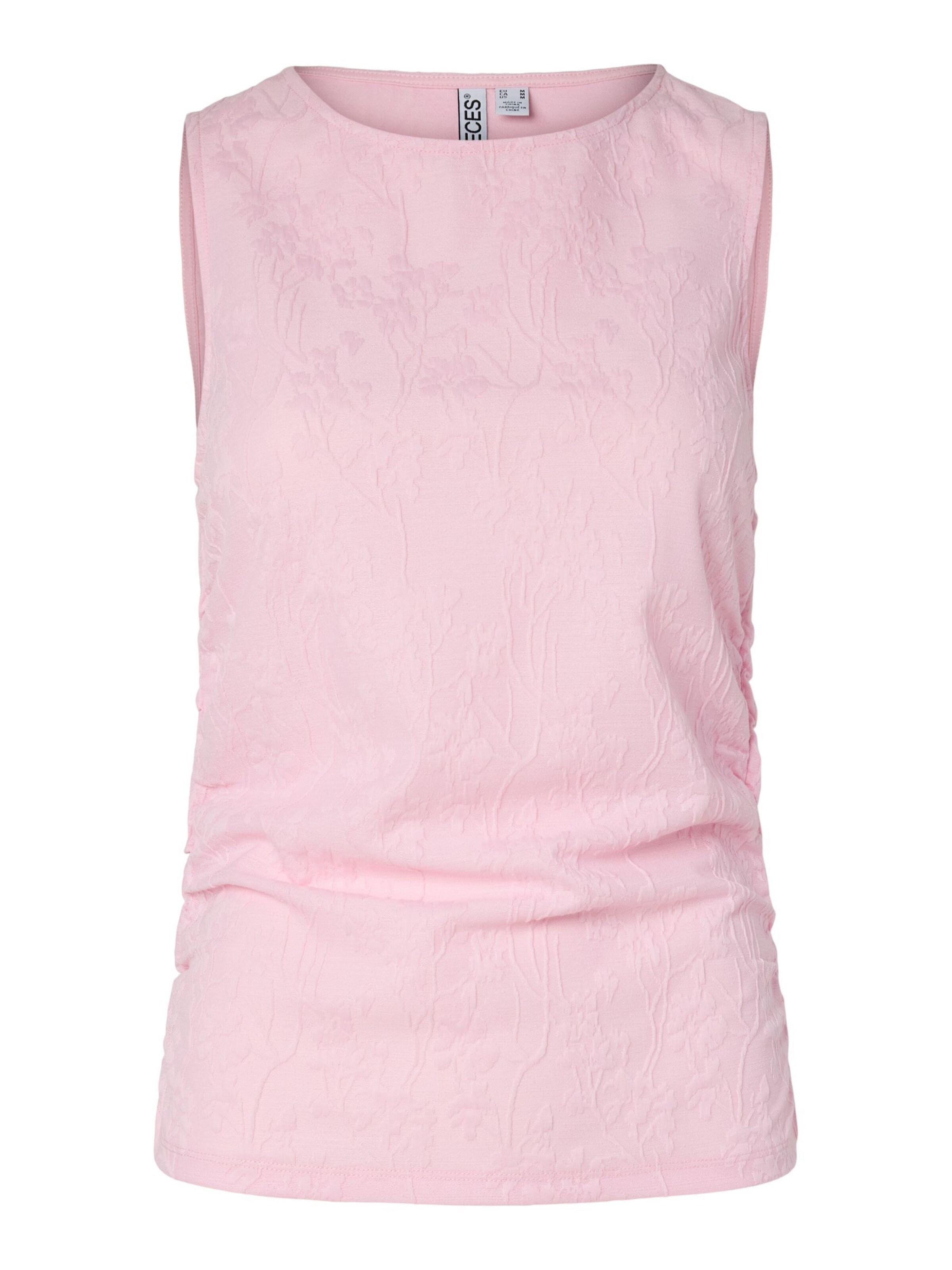 PIECES Blouse 'PCAllo' in Roze: voorkant