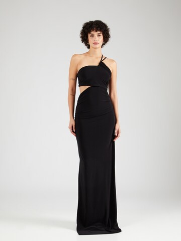 Robe de soirée Trendyol en noir : devant