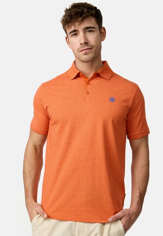 INDICODE JEANS Shirt 'Torrance ' in Orange: front