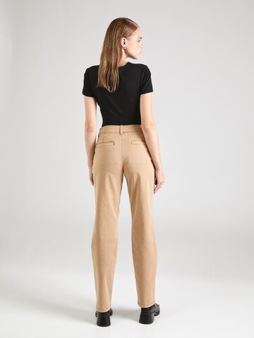 ESPRIT - regular Pantalón chino en beige