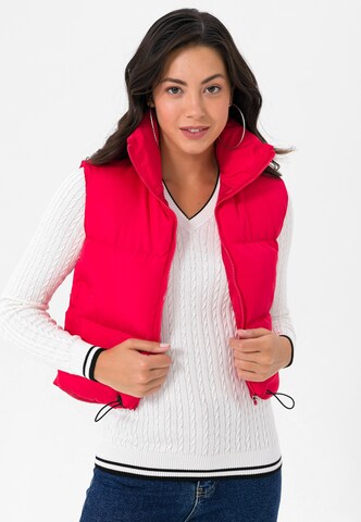 Gilet Jimmy Sanders en rouge