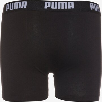 PUMA Boxershorts in Schwarz