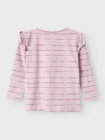 NAME IT T-shirt 'NMFJulia Paw' i lila