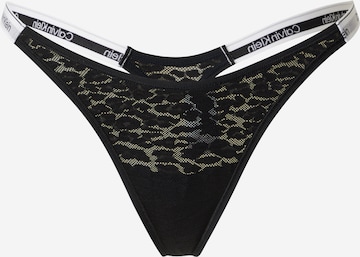 String Calvin Klein Underwear en noir : devant