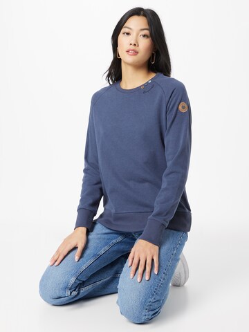 Ragwear Sweatshirt 'FLORA' in Blue