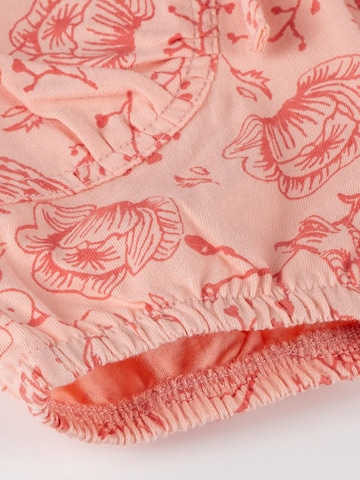 SIGIKID Regular Hose 'Shorts Pink Birds' in Pink