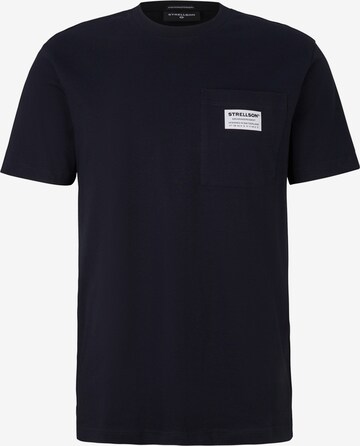 T-Shirt STRELLSON en bleu : devant