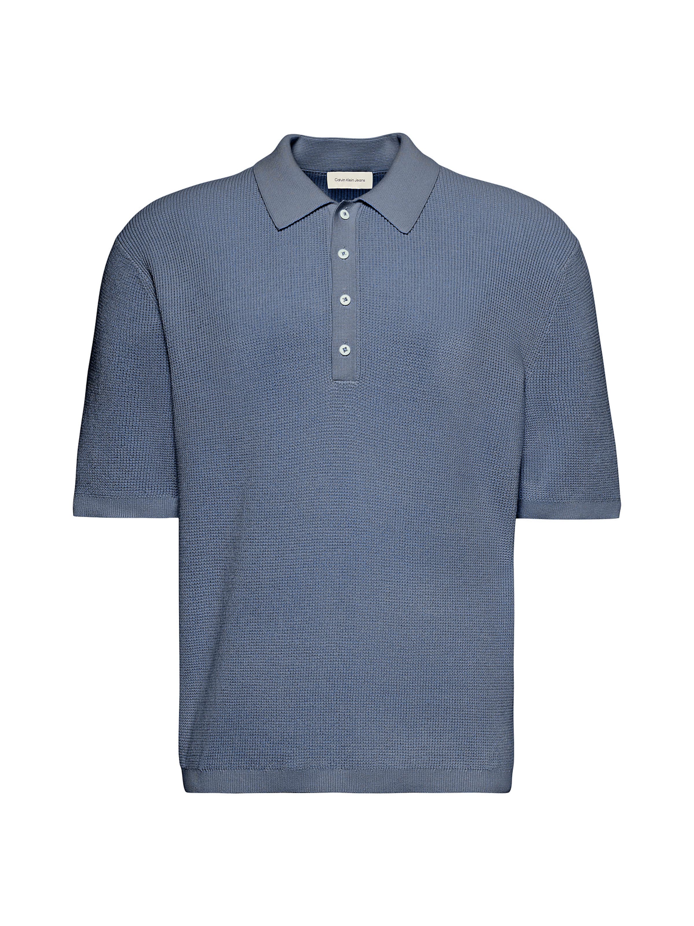 Calvin Klein Jeans Trui in Blauw: voorkant