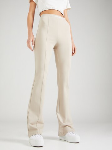 Calvin Klein Jeans Slim fit Leggings 'MILANO' in Beige: front