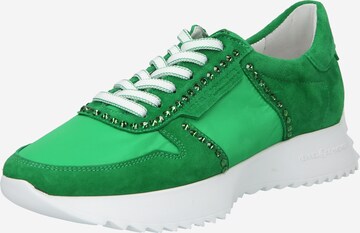 Sneaker bassa 'PULL' di Kennel & Schmenger in verde: frontale