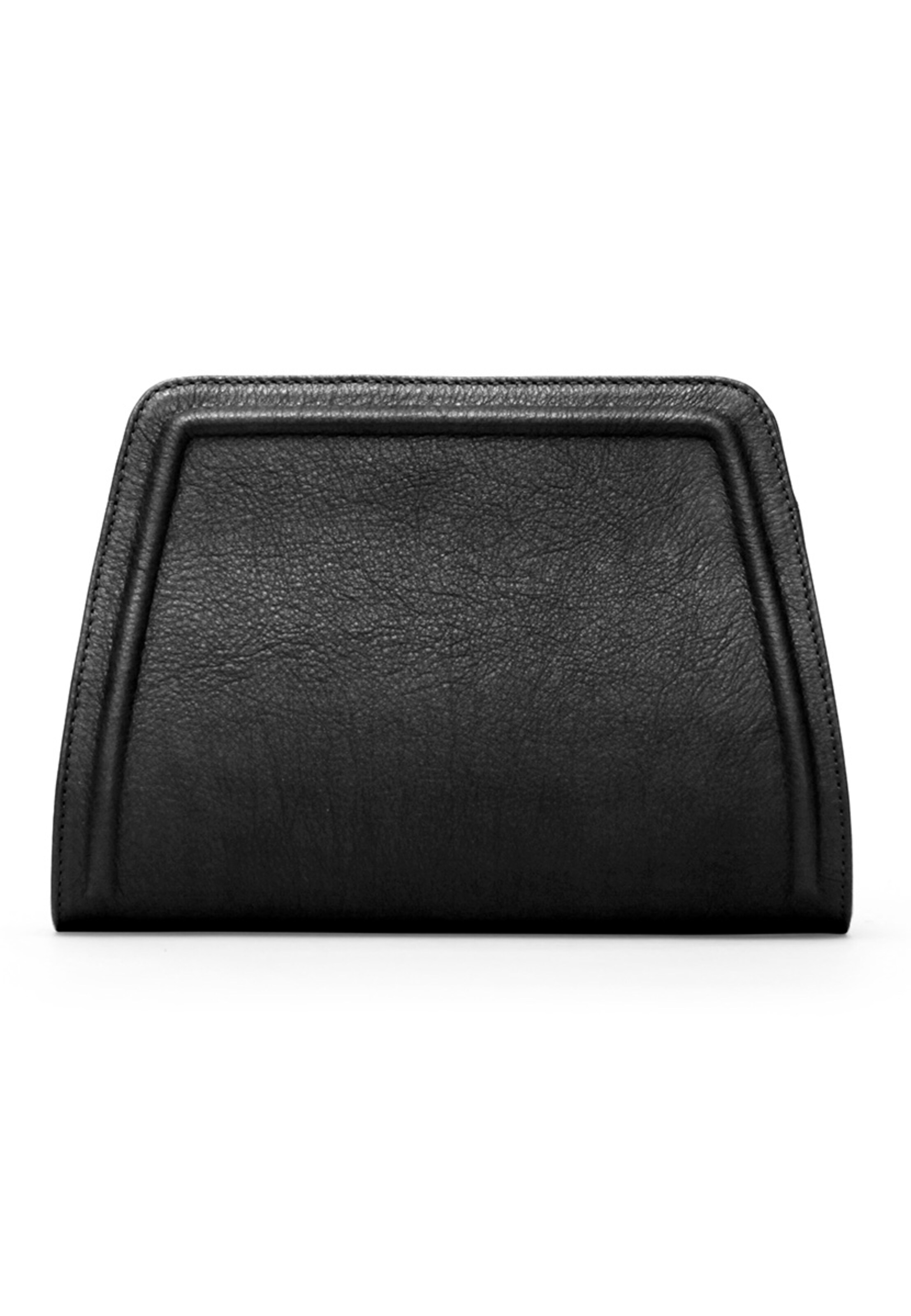 Gretchen Abendtasche 'Lyra Clutch Two' in Schwarz: Vorderseite