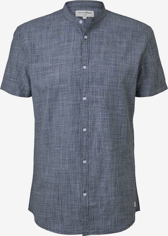 TOM TAILOR DENIM Regular fit Button Up Shirt in Blue: front