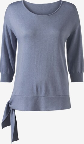 Pullover di heine in blu: frontale