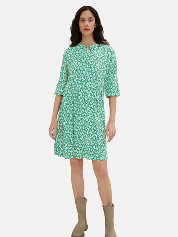 Abito camicia di TOM TAILOR in verde: frontale