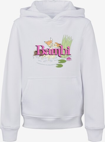 F4NT4STIC Sweatshirt in White: front