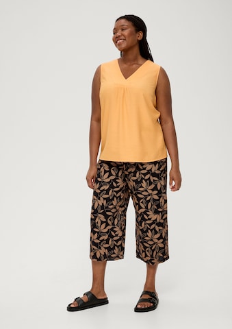 TRIANGLE Wide leg Pants in Brown