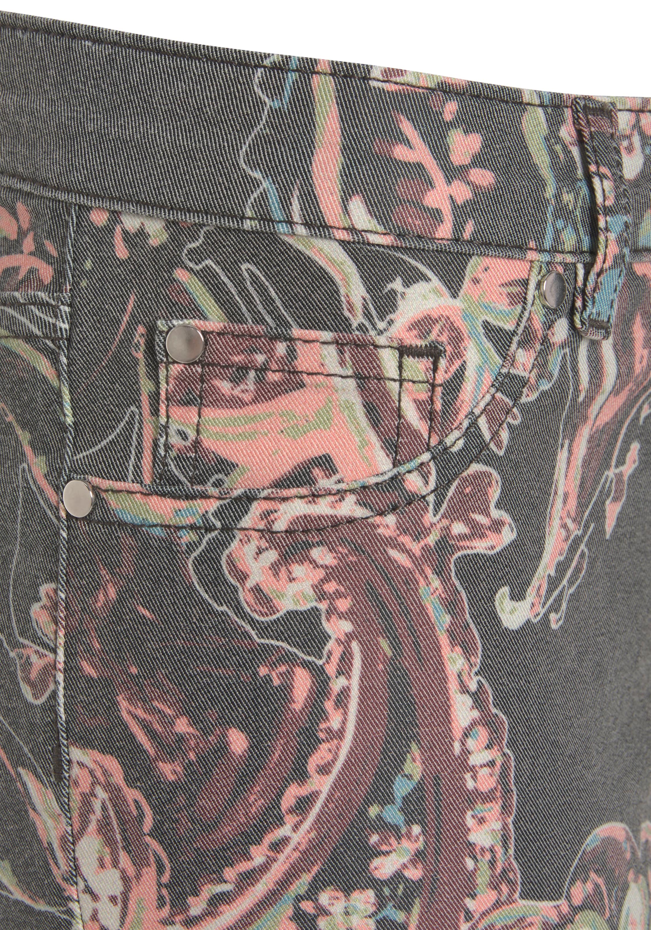 LASCANA Skinny Jeggings in Grey