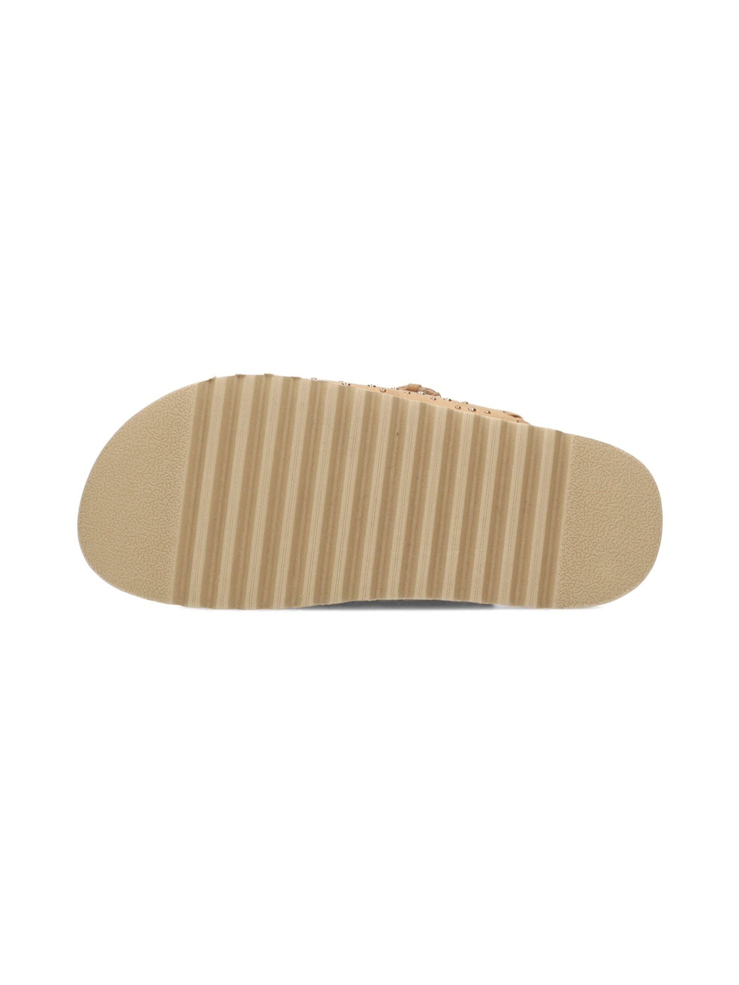 POSH by Poelman Strap Sandals 'Gaby' in Beige