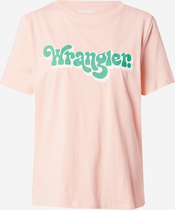 WRANGLER - Camiseta en naranja: frente