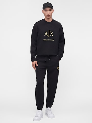 ARMANI EXCHANGE Суичър в черно