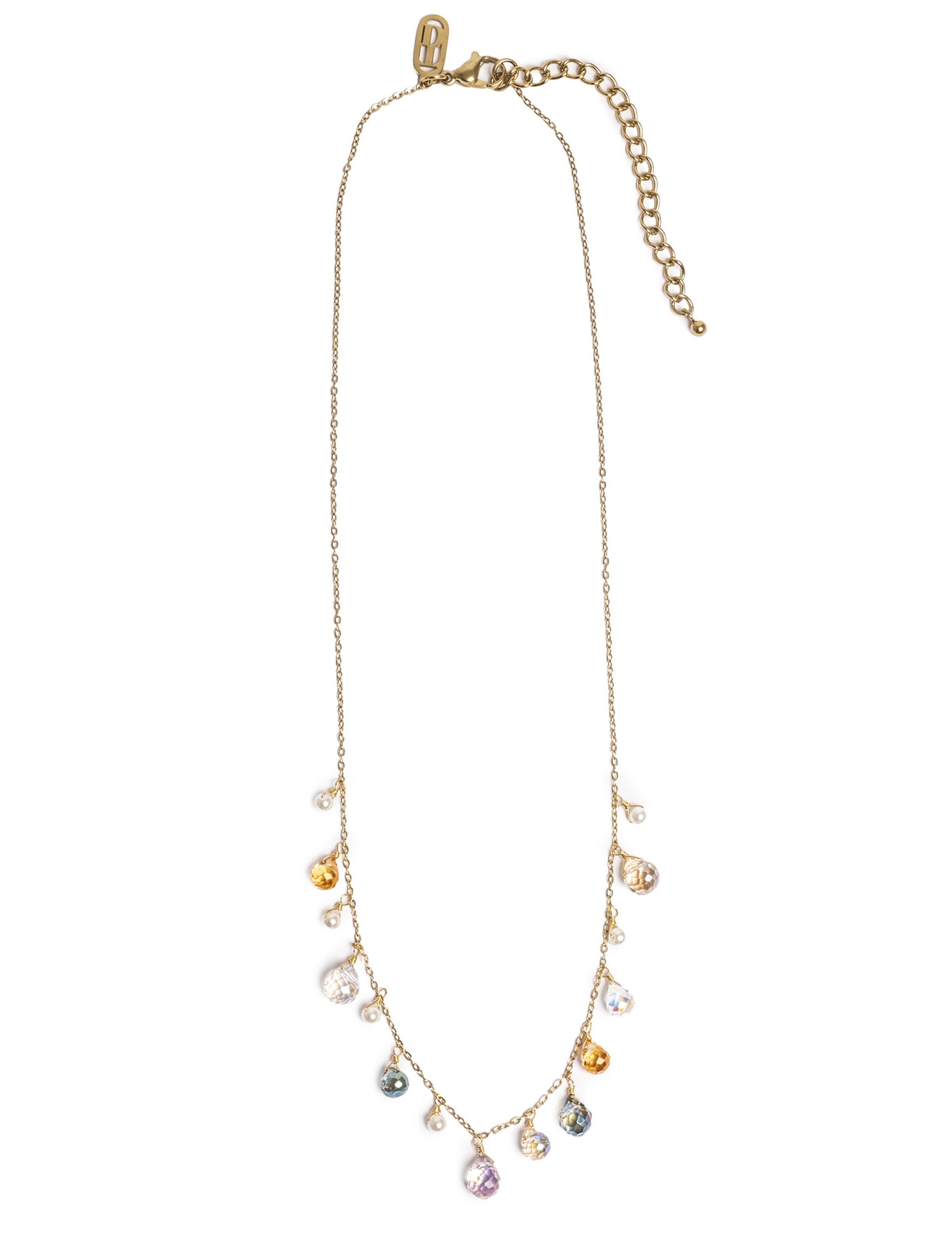 A&C Oslo – Nordic Design Jewellery Necklace 'Tone Damli - Highlights - Pastels' in Gold, Item view