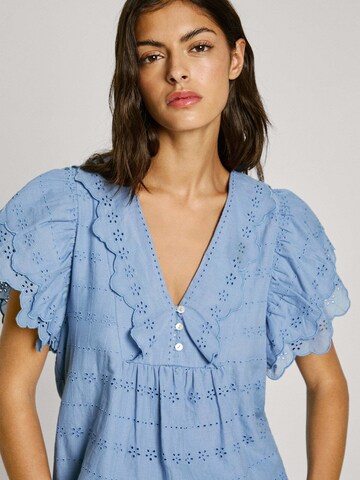 Pepe Jeans Blouse 'Dame' in Blauw