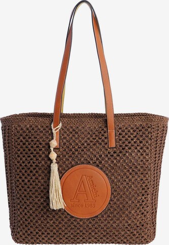 Amichi - Shopper 'Fuerteventura' en marrón: frente