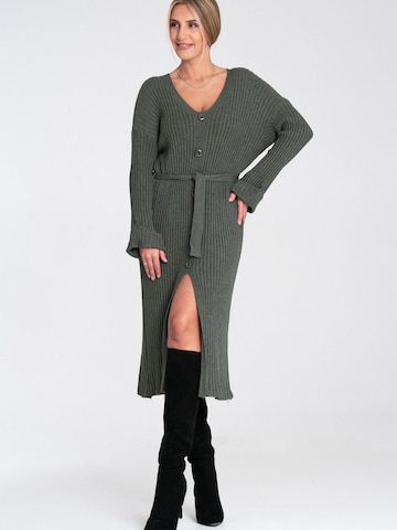 Figl Knit dress 'M1095' in Green