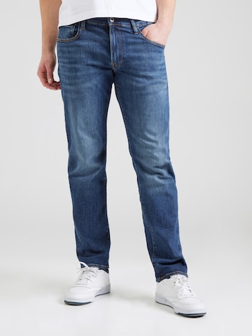 G-STAR Regular Jeans '3301' in Blauw: voorkant