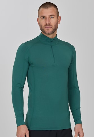 ENDURANCE Performance Shirt 'Lead' in Green: front