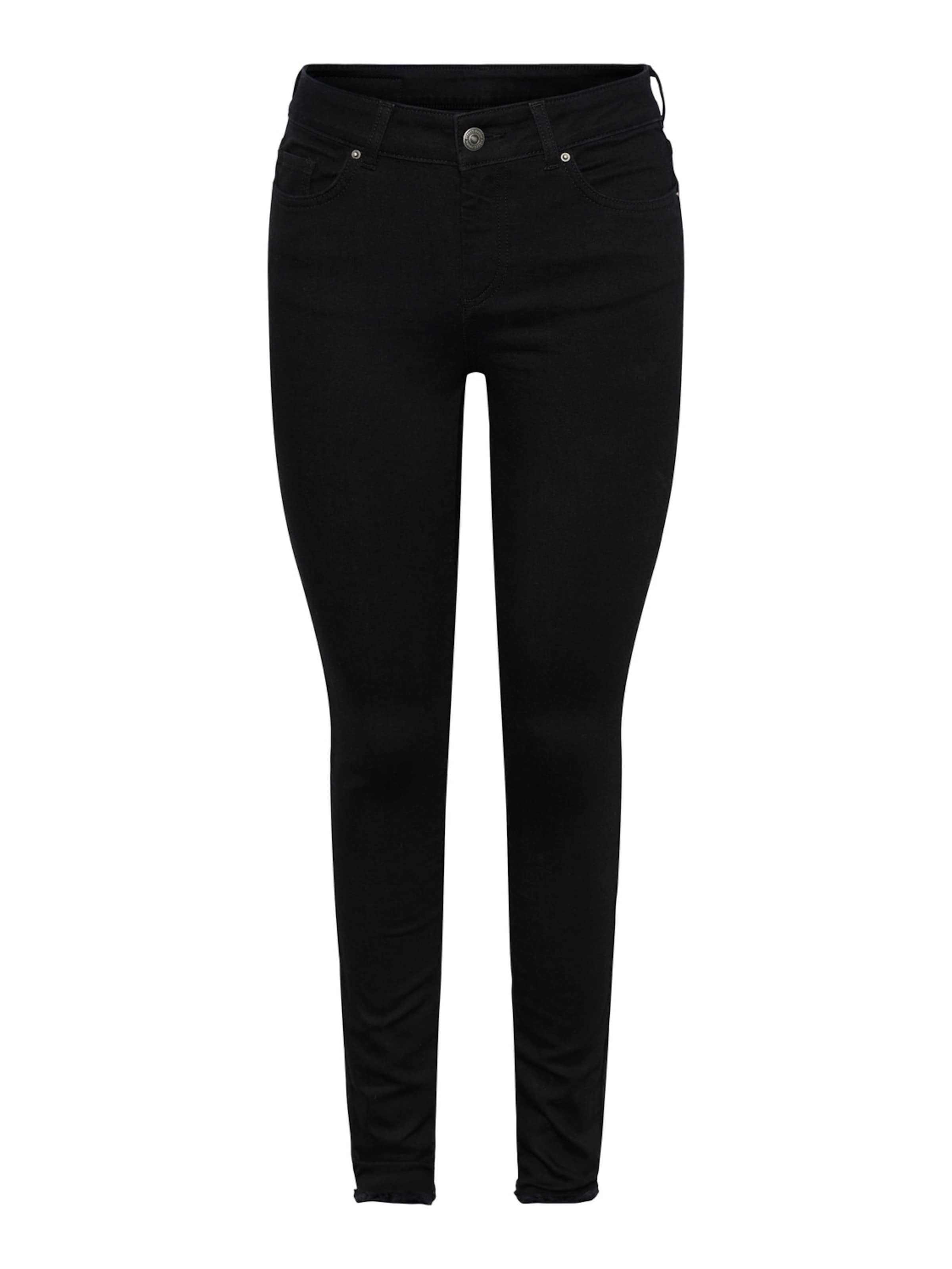 Skinny Jean 'Delly' PIECES en noir : devant