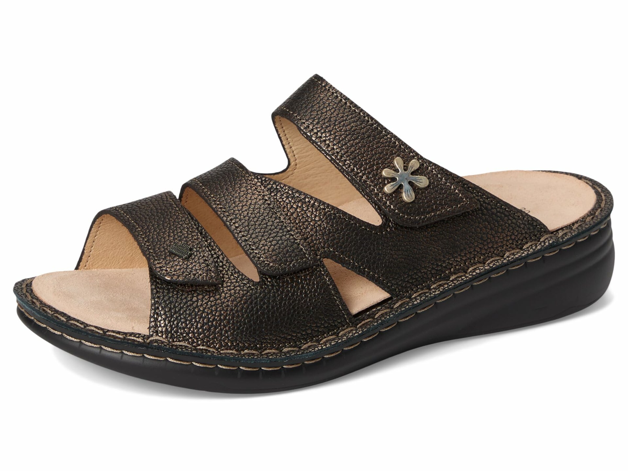 Finn Comfort Sandale in Braun: Vorderseite