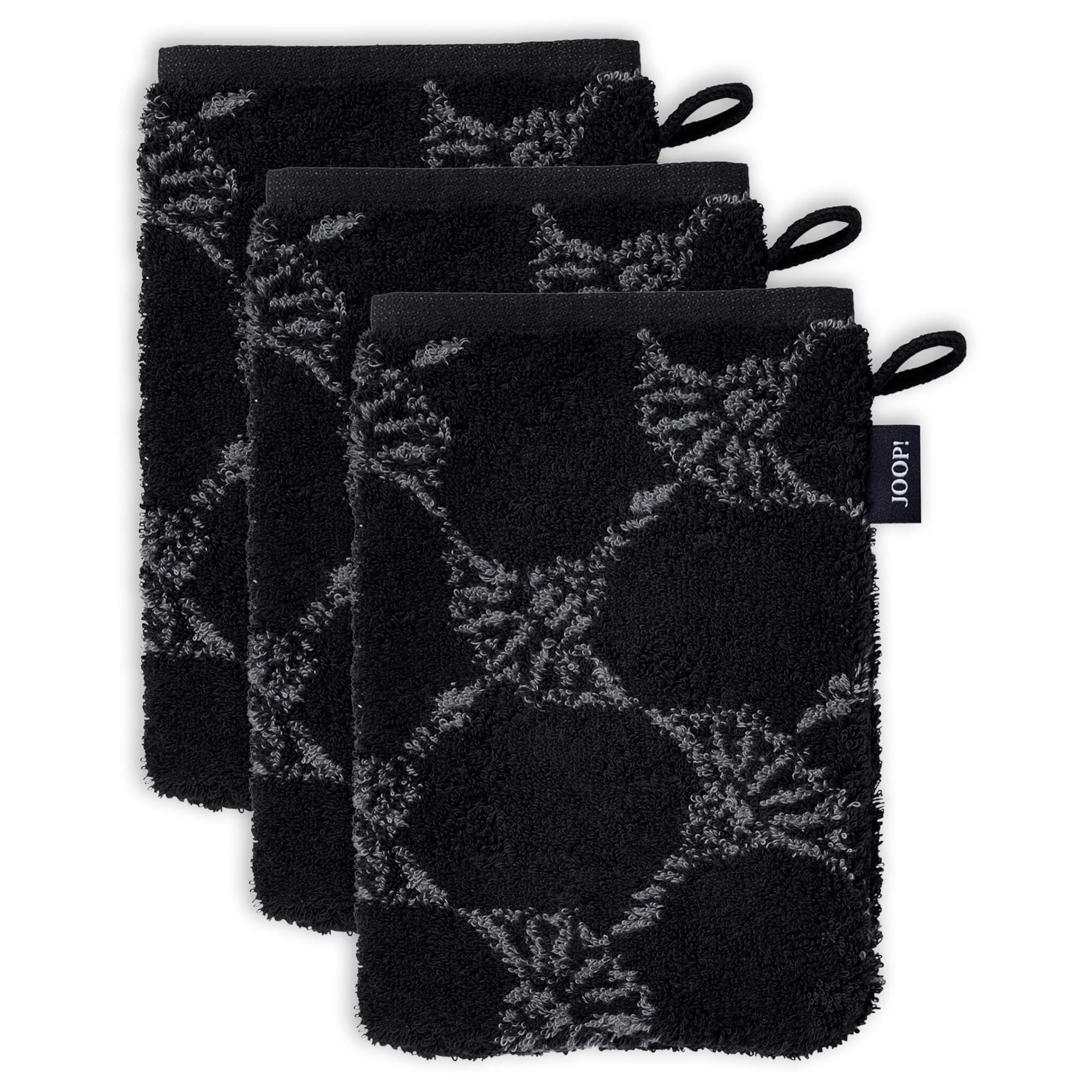 Gant de toilette JOOP! en noir : devant