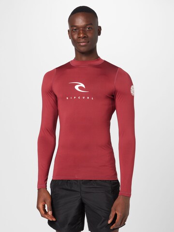 RIP CURL Funksjonsskjorte i rød: forside