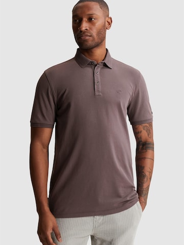 CAST IRON T-shirt 'Polo shirt in cotton with stretch' i lila