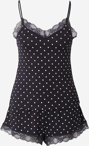 juoda Hunkemöller Pižama 'Cami': priekis