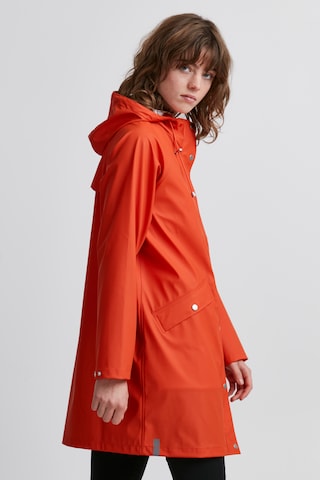 ICHI Raincoat 'TAZI JA' in Orange