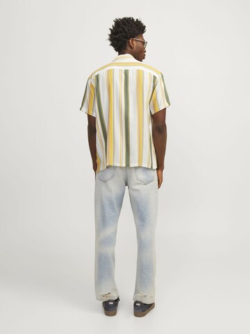 JACK & JONES Comfort Fit Skjorte i blandingsfarvet