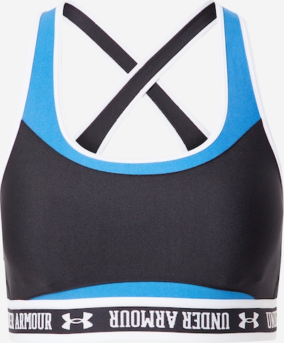 Reggiseno sportivo UNDER ARMOUR di colore blu chiaro / nero / bianco, Visualizzazione prodotti