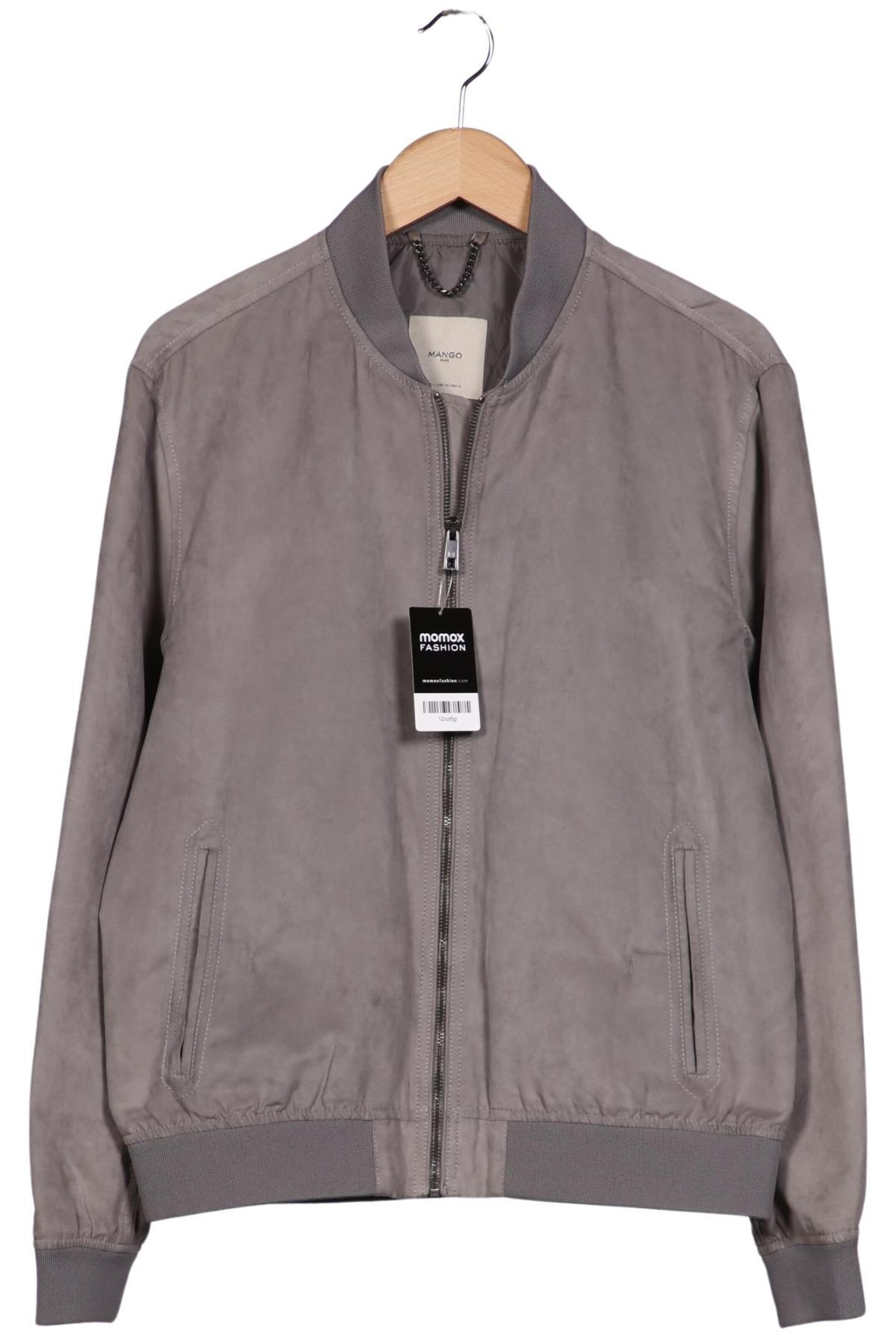 MANGO MAN Jacke L in Grau: Vorderseite